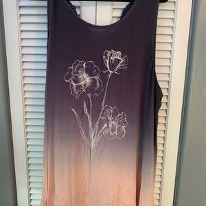 Ombré tank top